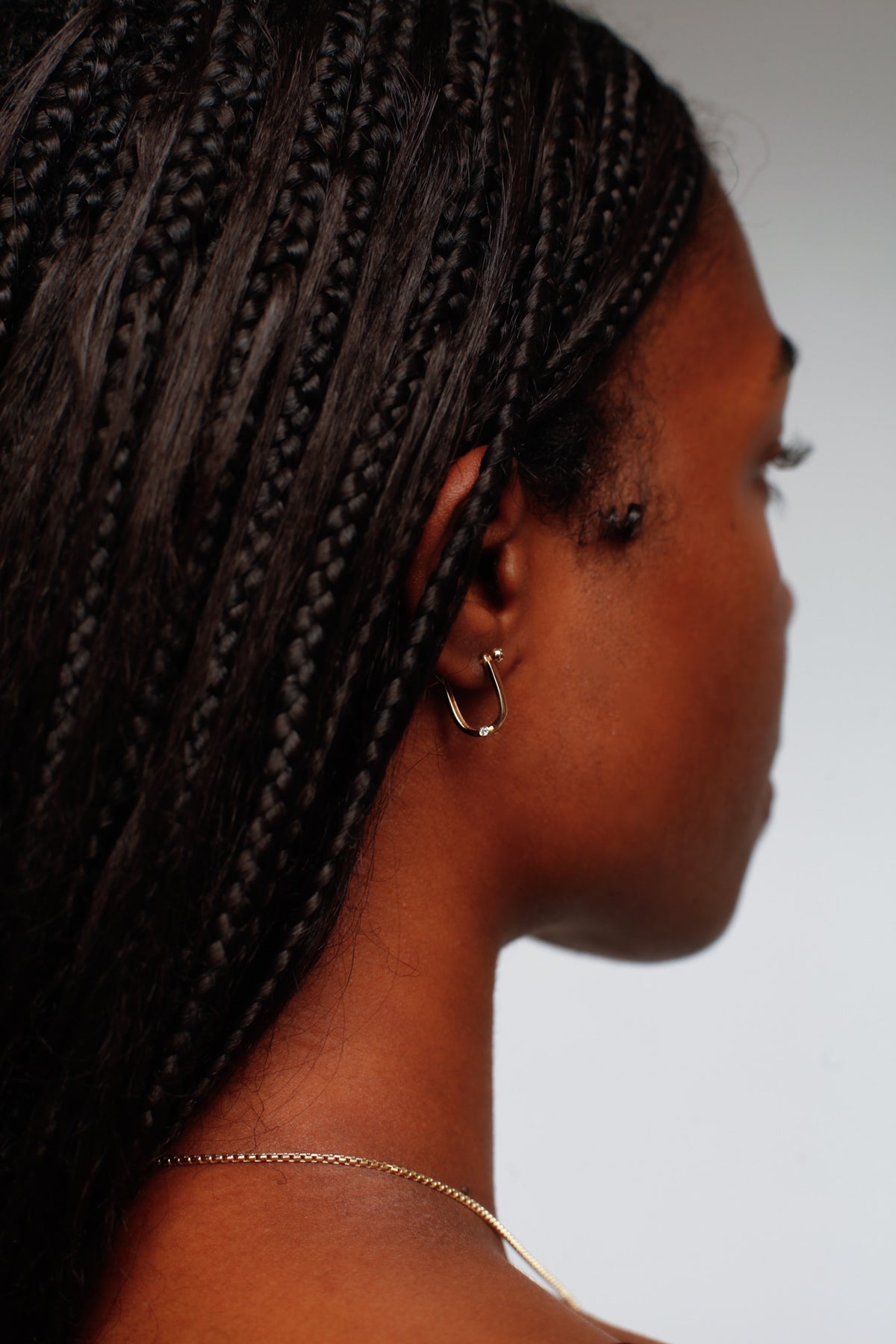 Diamond Hinge Earring