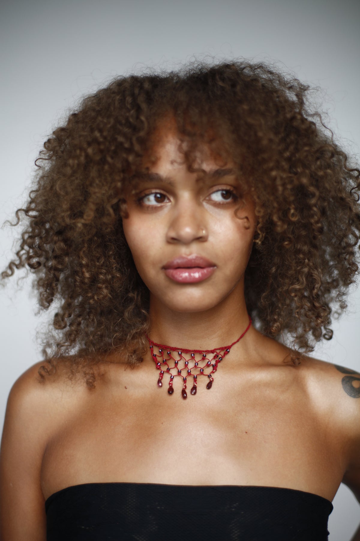 Rose Grape Choker